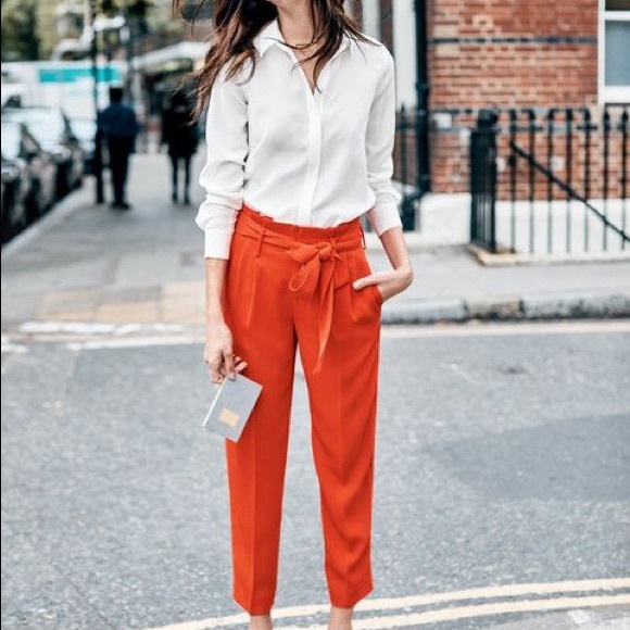 NWOT Boden Melina Paperbag Pants - Picture 2 of 5